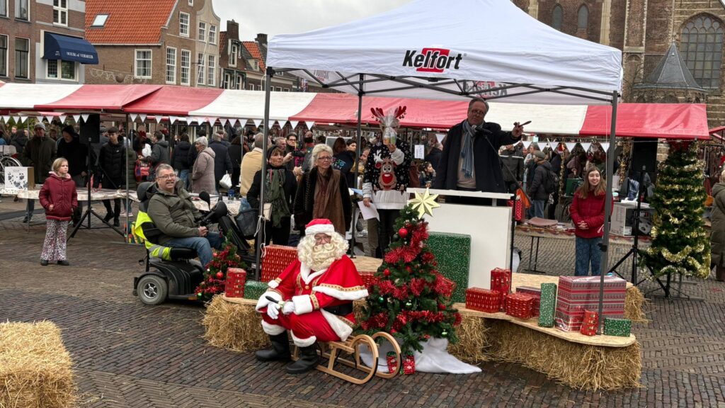 Kerstmarkt en veiling voor het goede doel